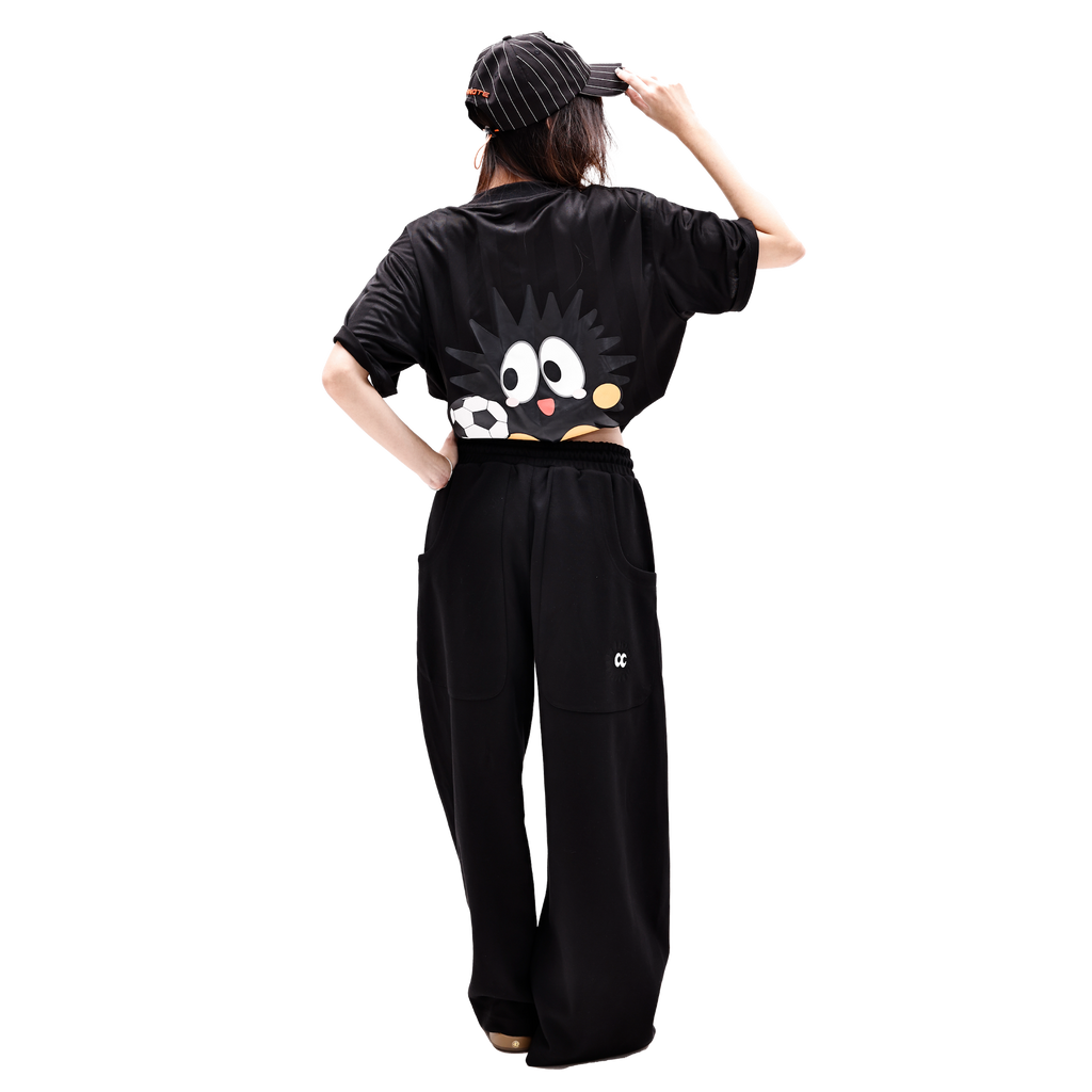 KEYNOTE | Sport Club Football Jersey Black - SWAGANZ