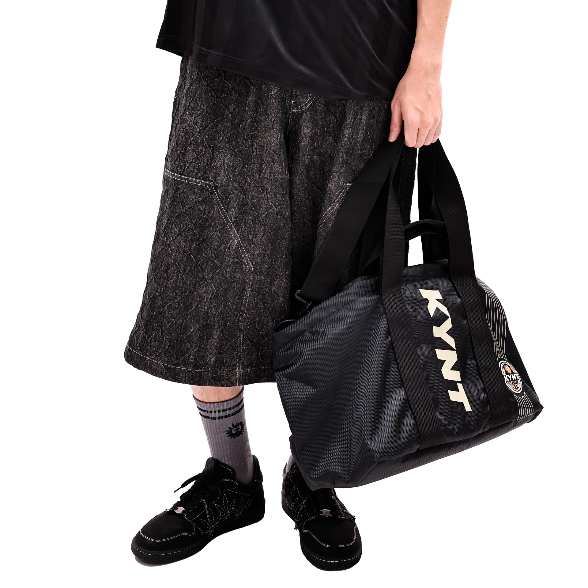 KEYNOTE | Sport Club Denim Jorts Black - SWAGANZ