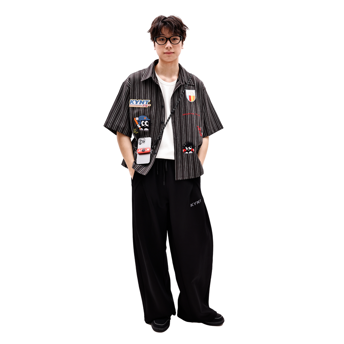 KEYNOTE | Sport Club KiKi Coach Stripe Shirt - SWAGANZ