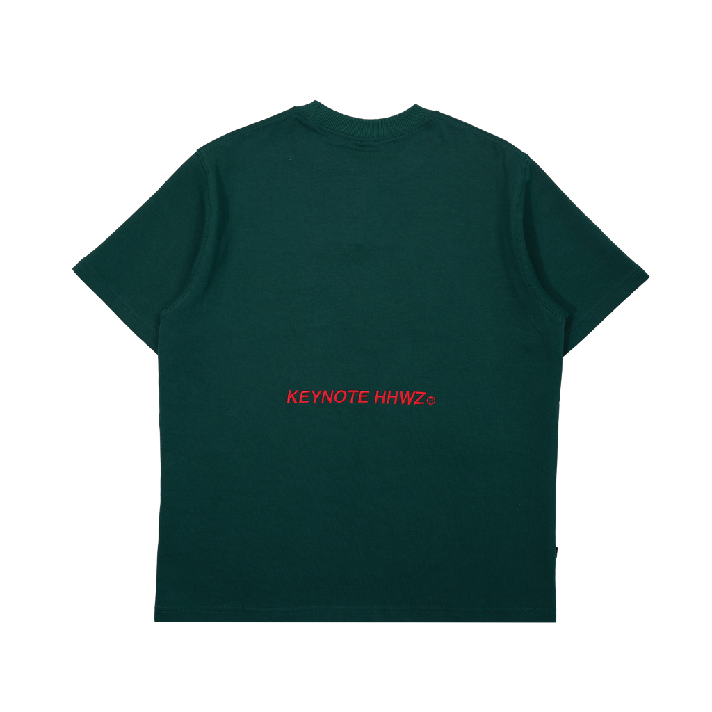 Vintage Lunar Basic Logo Tee Green