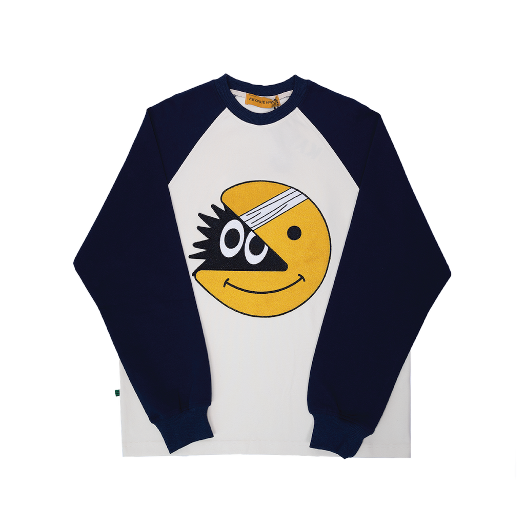 Echinoidea Munching Long Sleeve Black/White