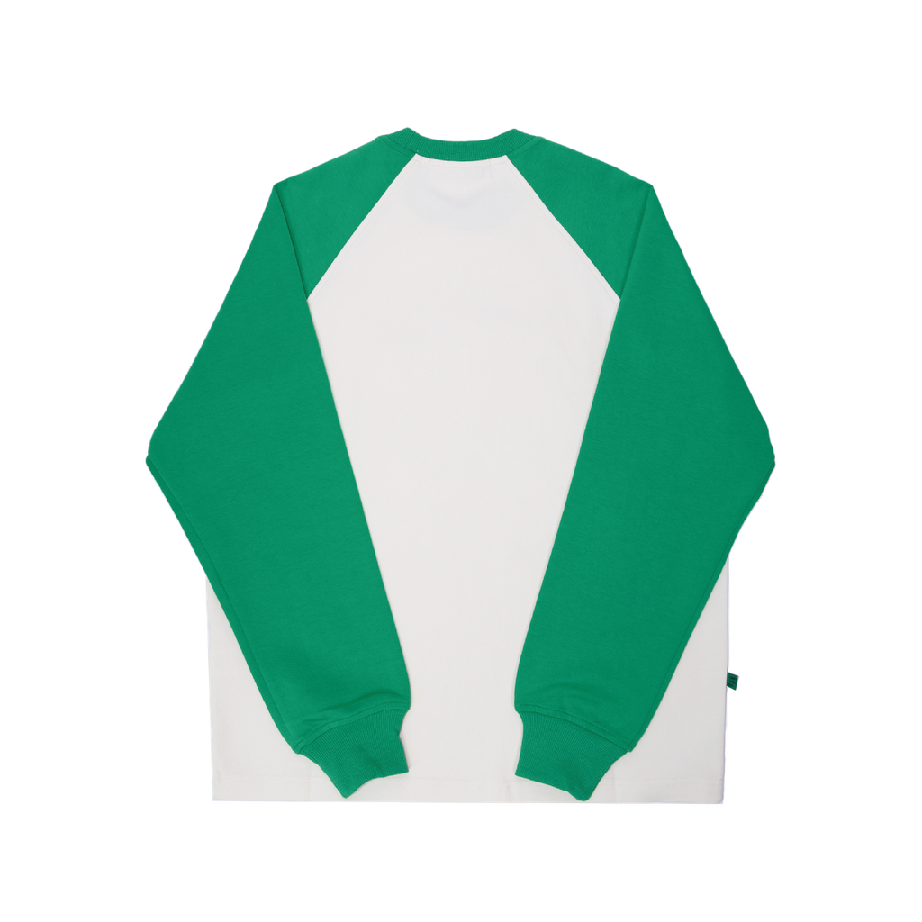 Echinoidea Munching Long Sleeve Green/White