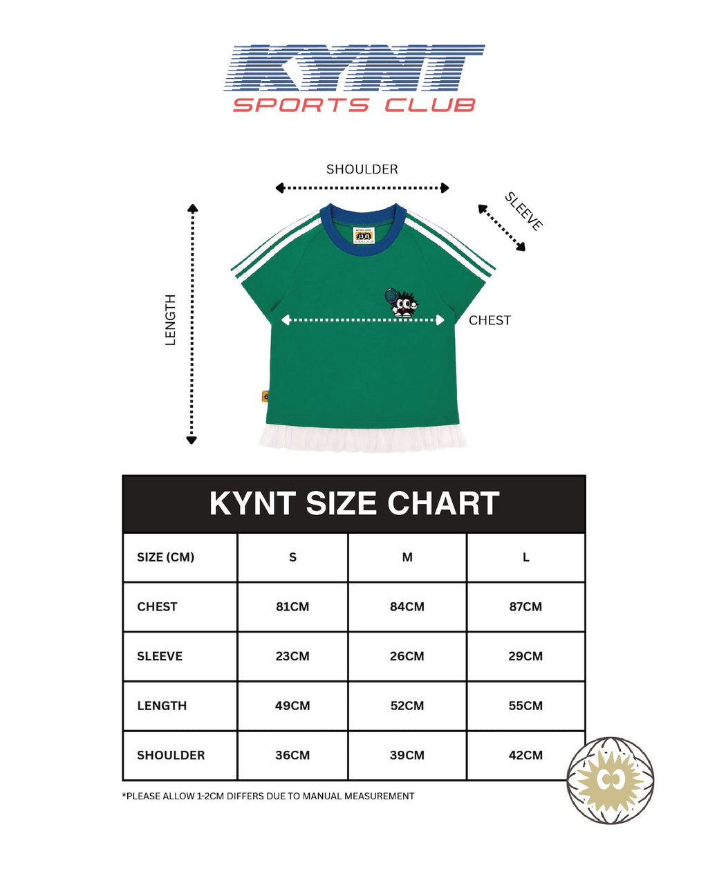 Mini Club Crop Top Green