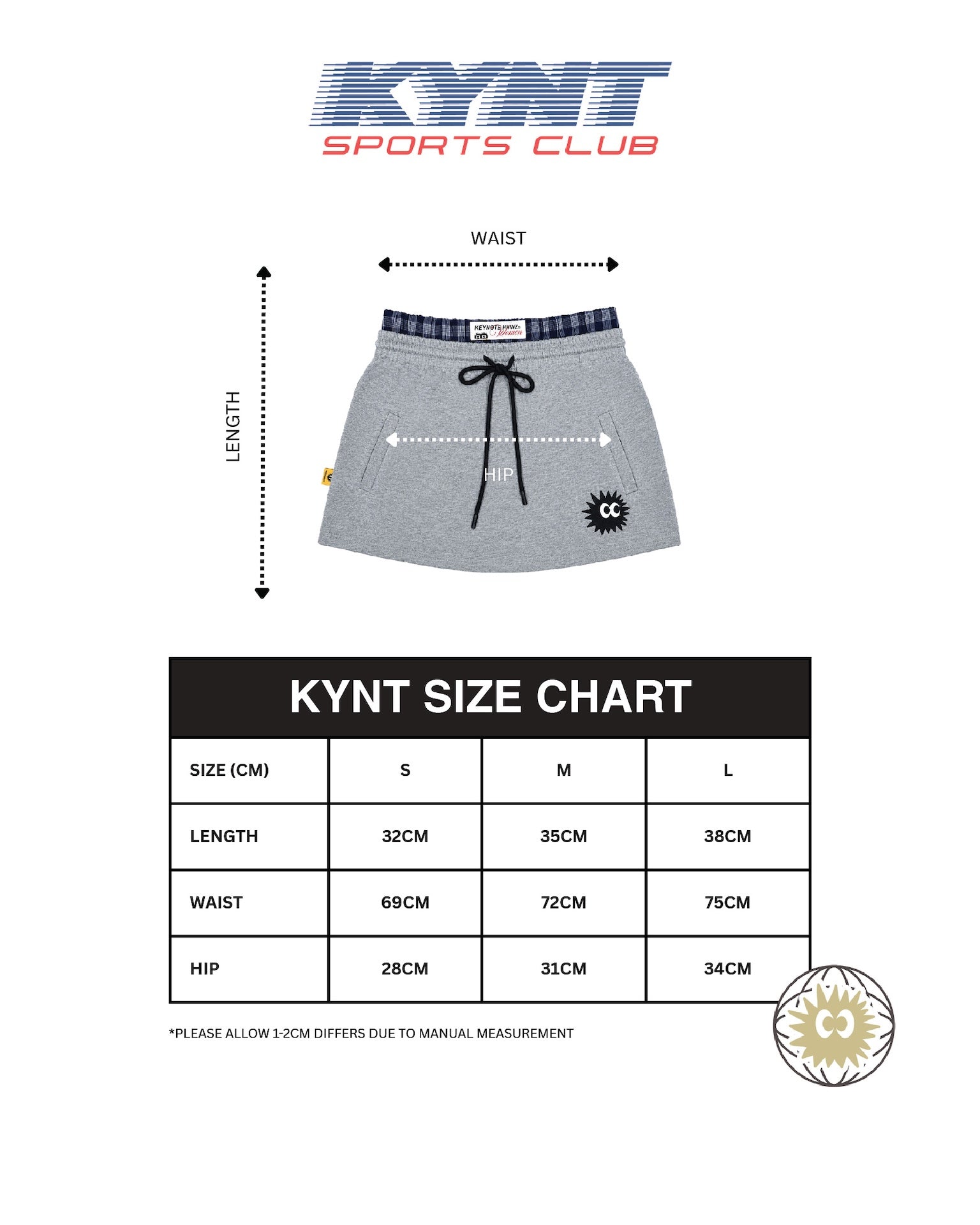 Duo-Layer Skirt Grey