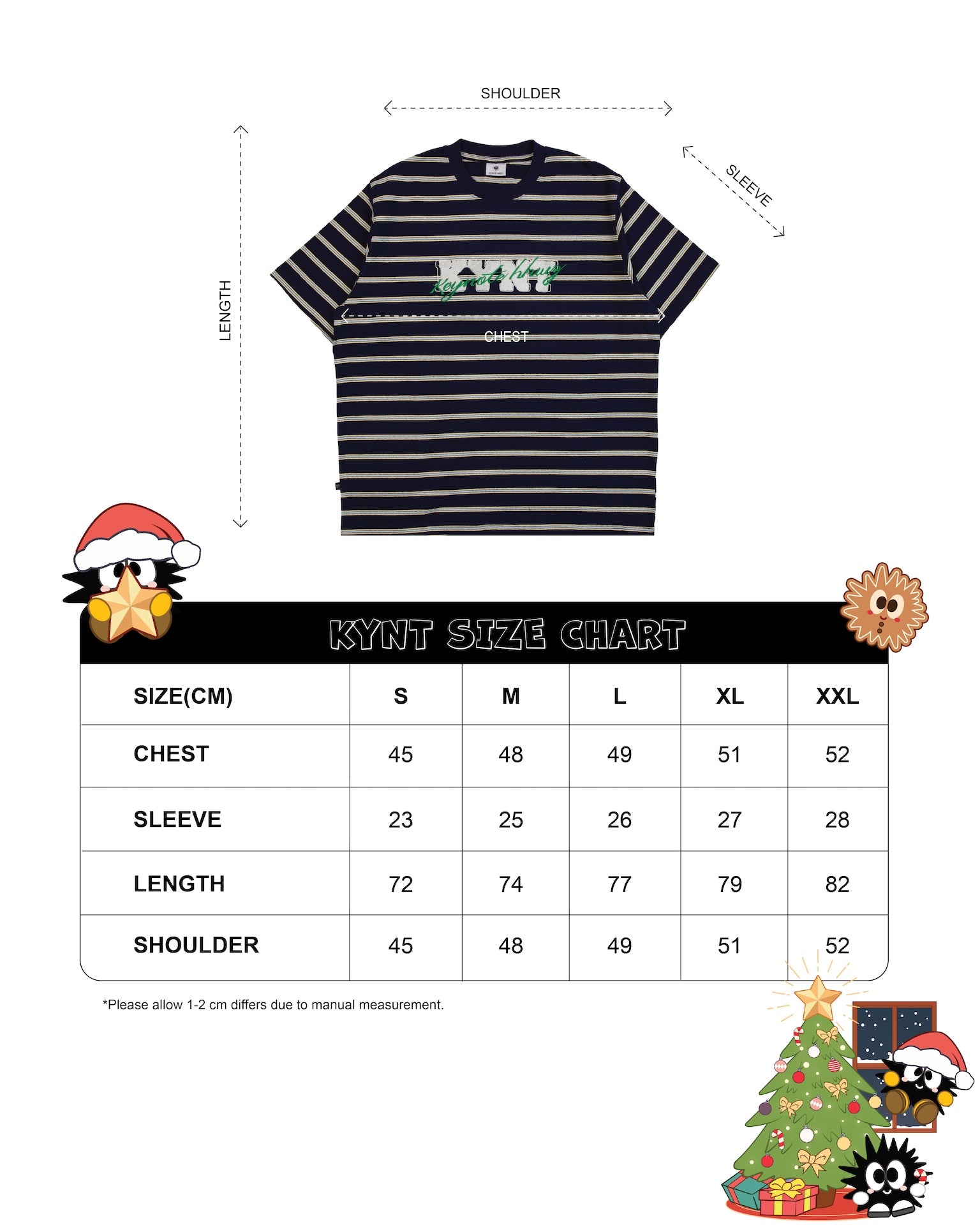 Earth Tide Ripple Tee Navy