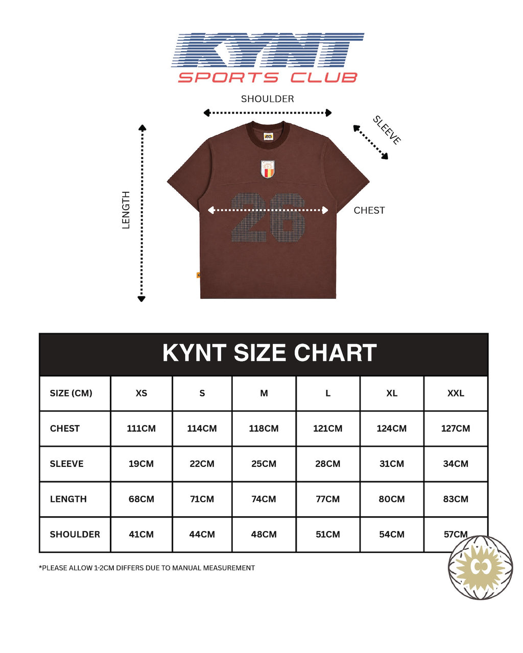 26 T-Shirt Brown