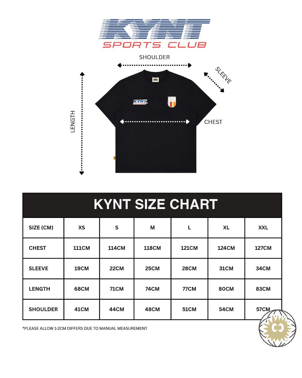 Embroidery T-Shirt Black