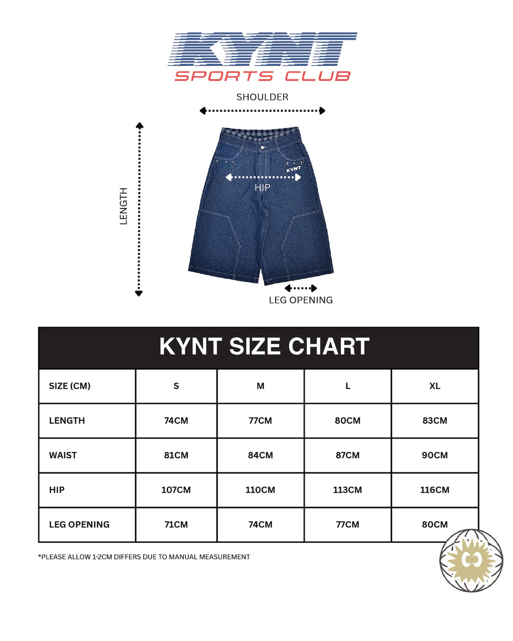 Denim Jorts Blue