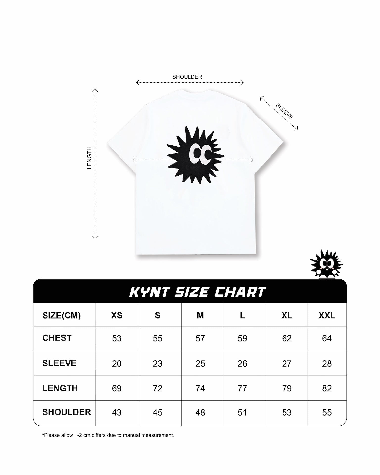 KEYNOTE | Holiday Patchwork Tee White - SWAGANZ