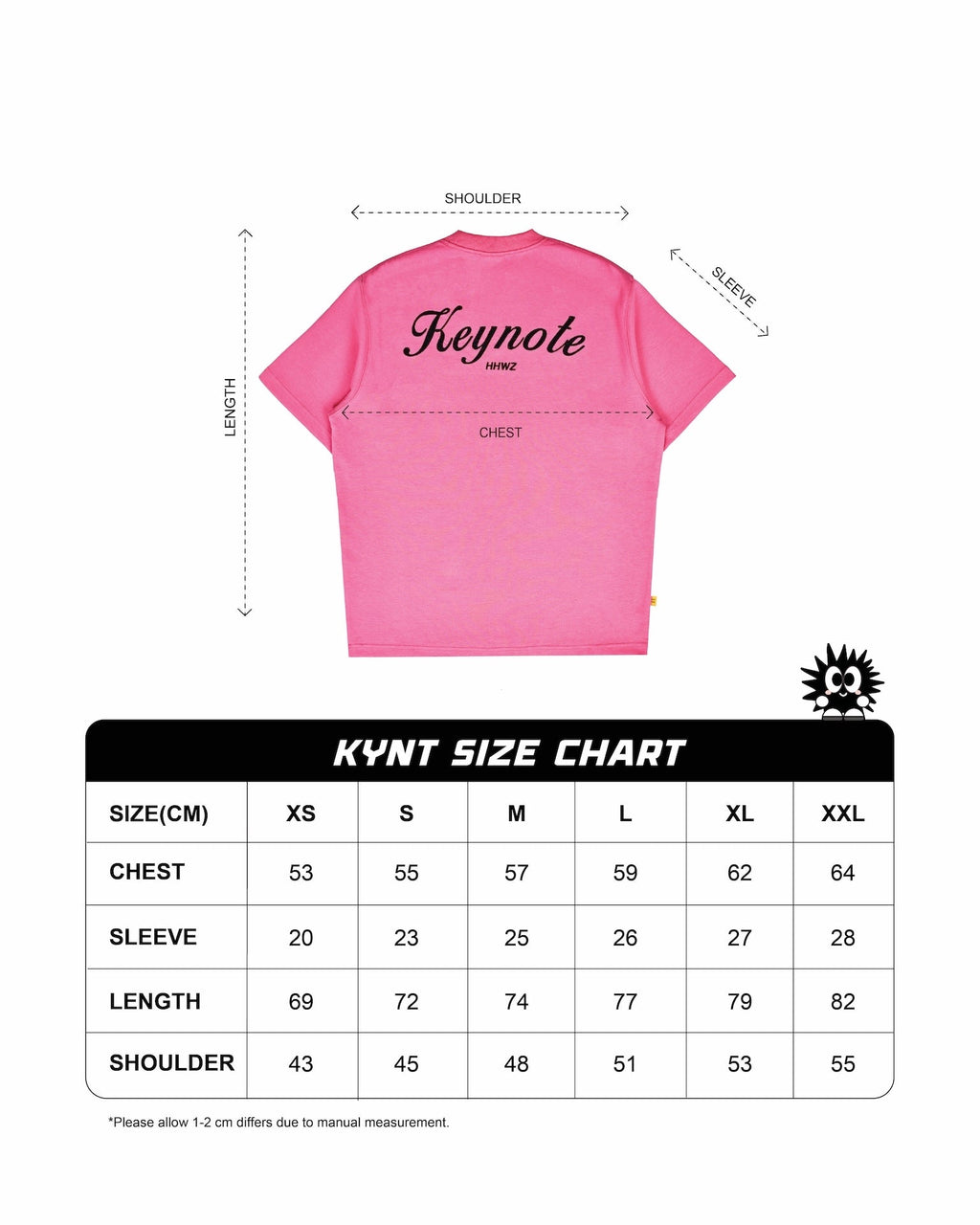 KEYNOTE | Daily Essential Tee Pink - SWAGANZ