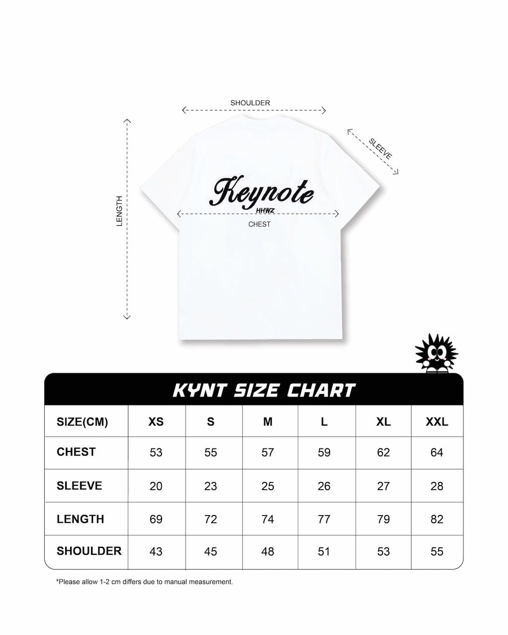 KEYNOTE | Daily Essential Tee White - SWAGANZ