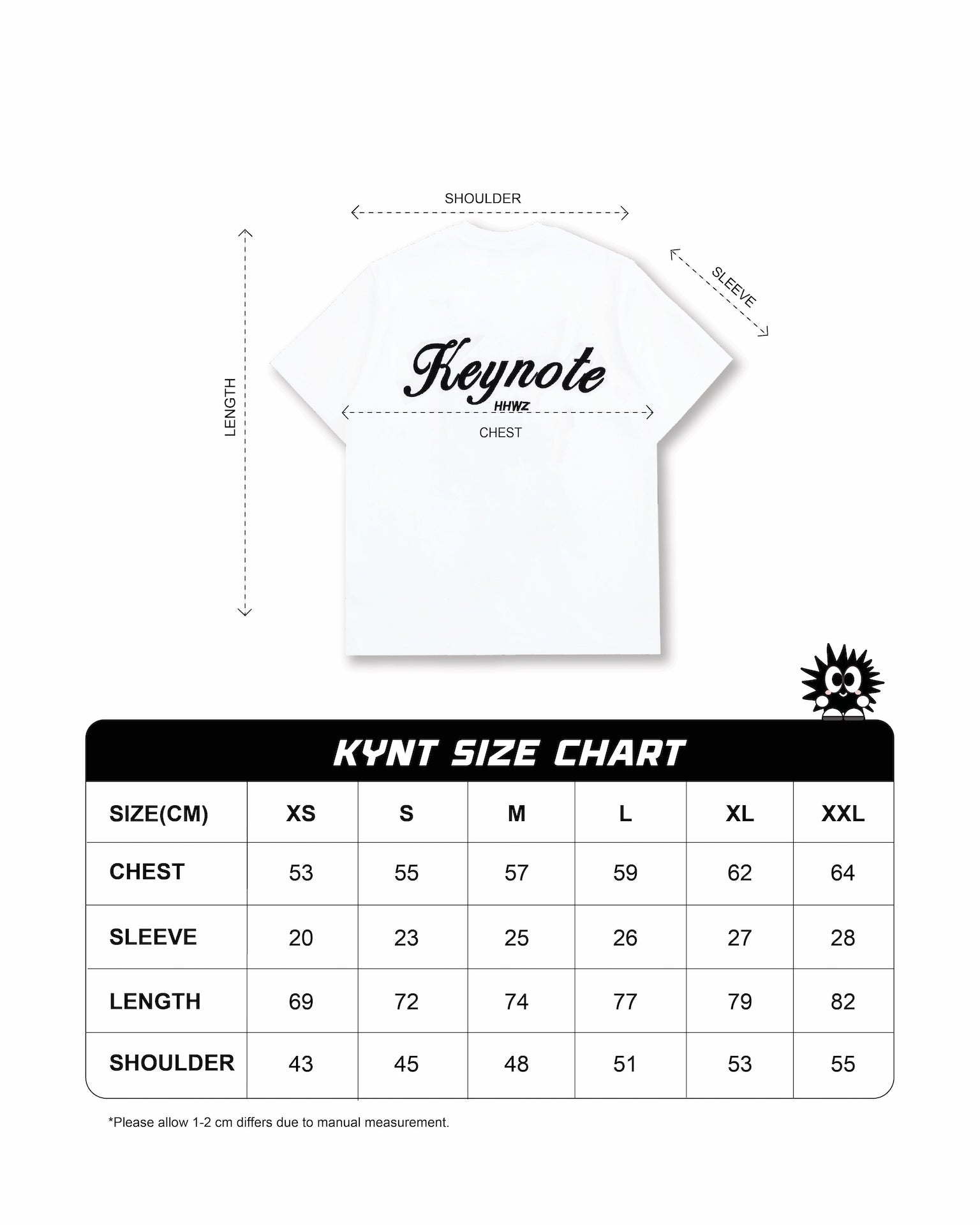 KEYNOTE | Daily Essential Tee White - SWAGANZ