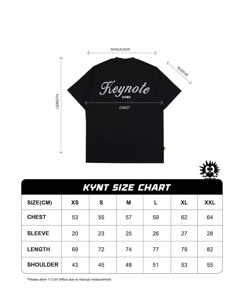 KEYNOTE | Daily Essential Tee Black - SWAGANZ