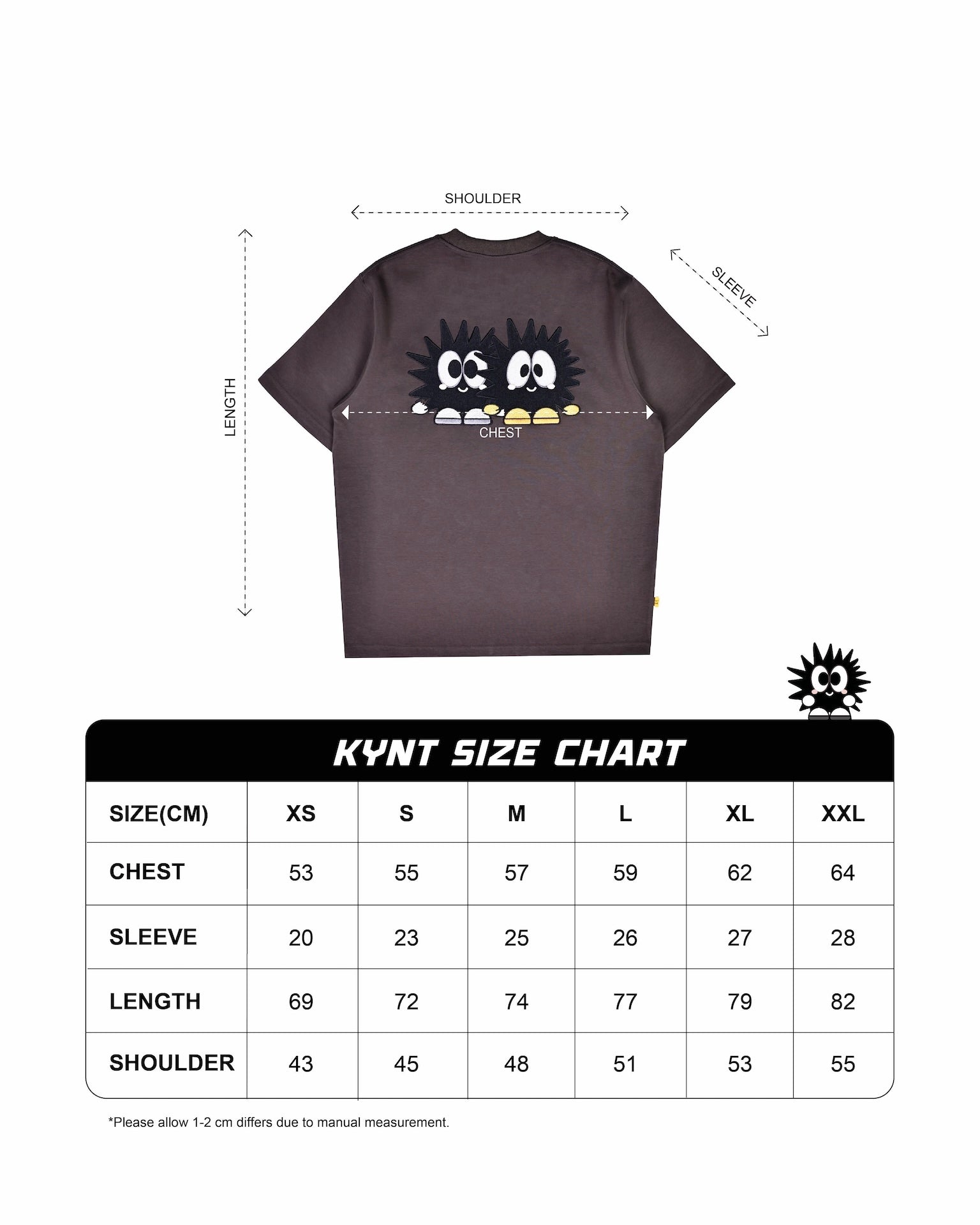Ki-Ti Tee Dark Grey