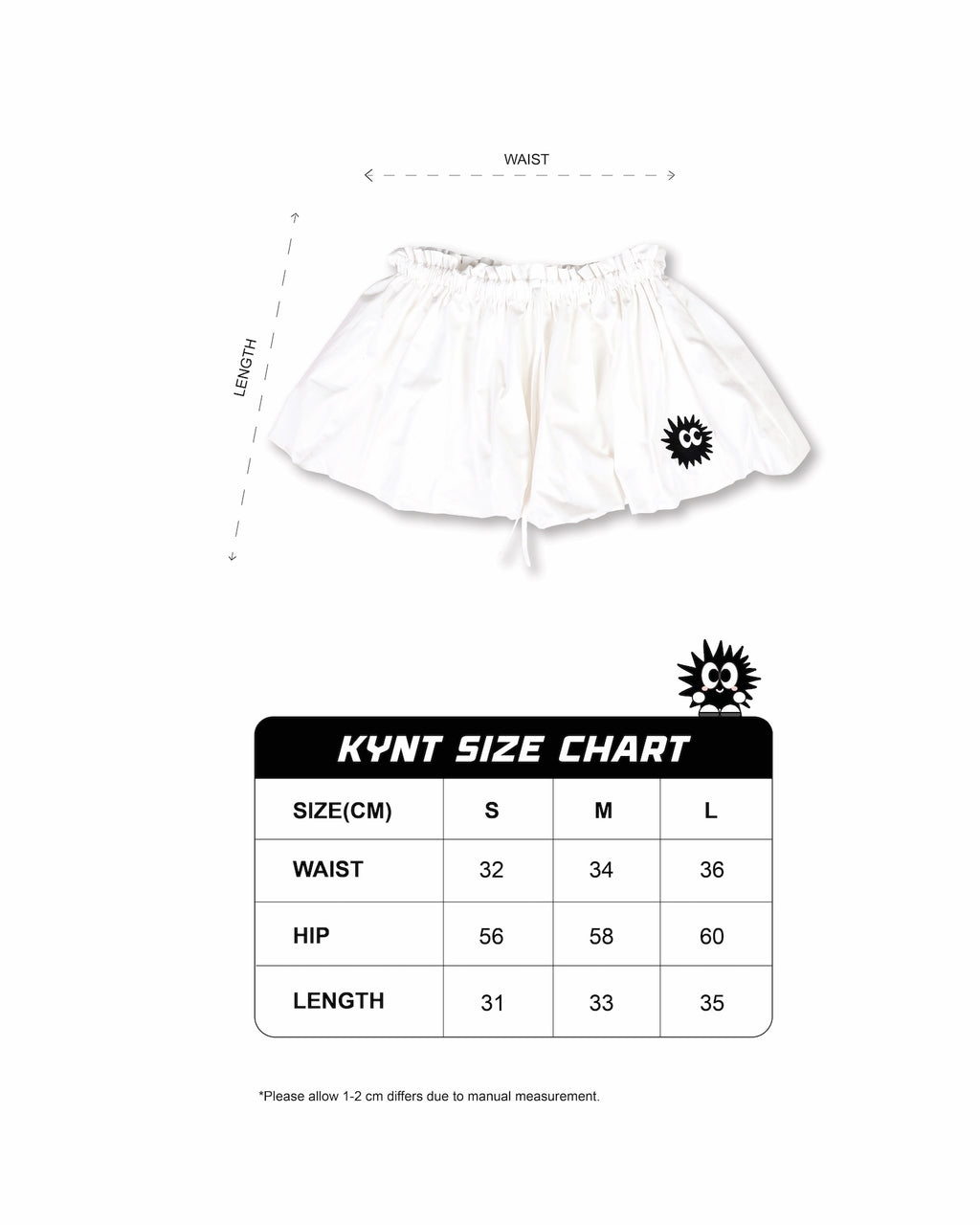 Nimbus Skirt White