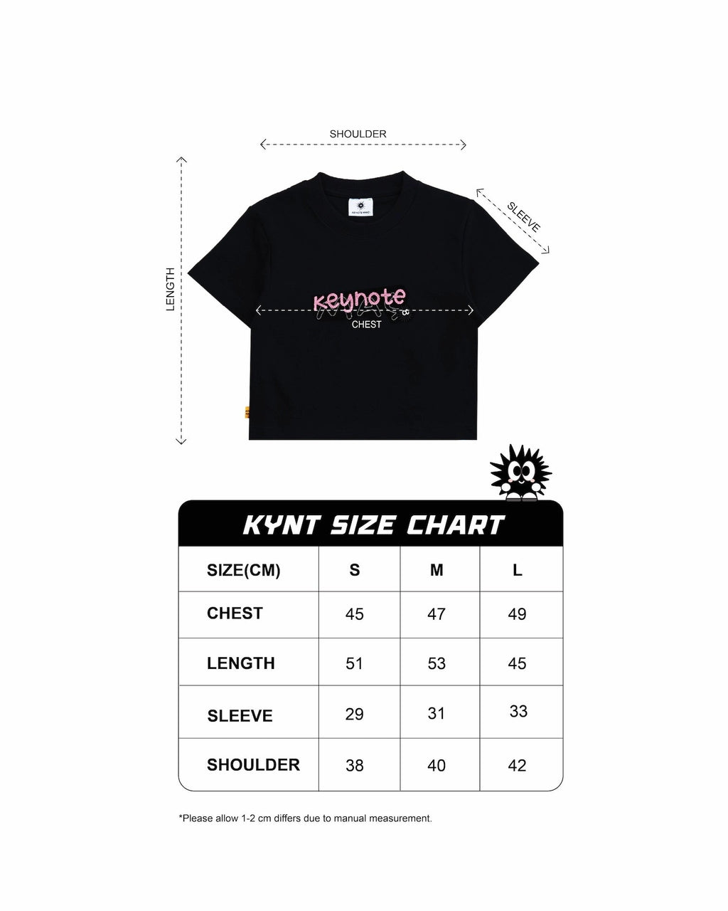 KEYNOTE | Daily Crop Top Black - SWAGANZ