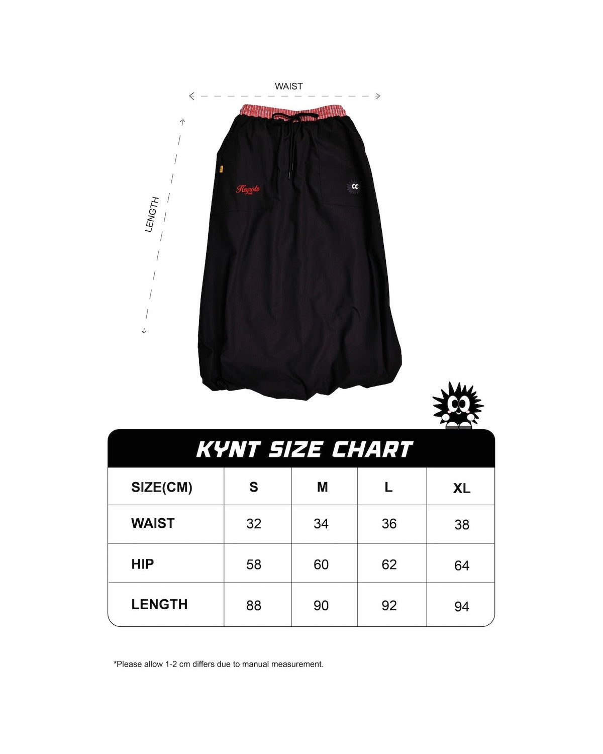 KEYNOTE | Maxi Skirt Black - SWAGANZ