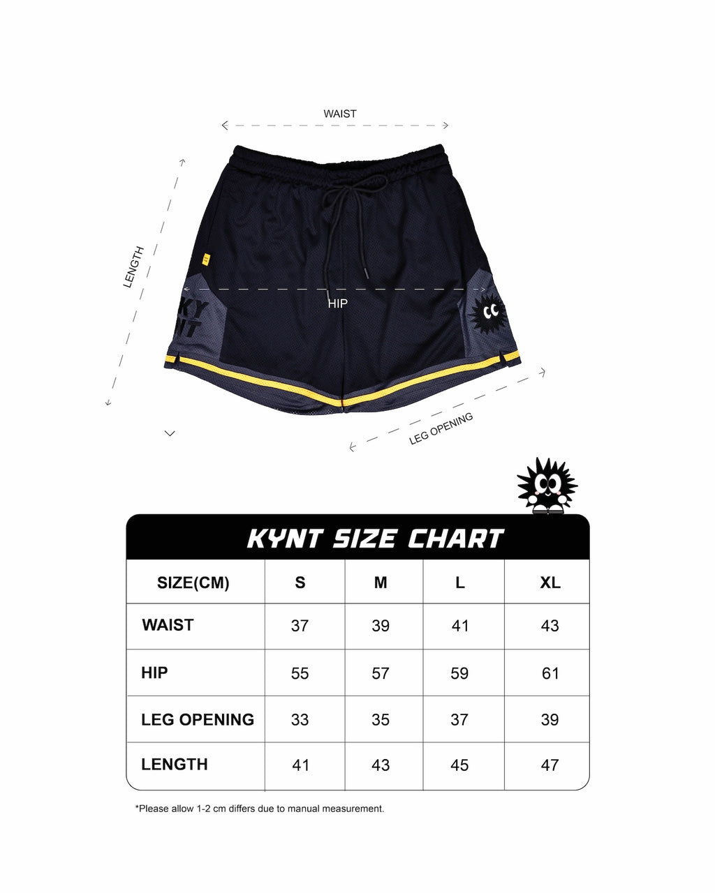 Baseball Short Black