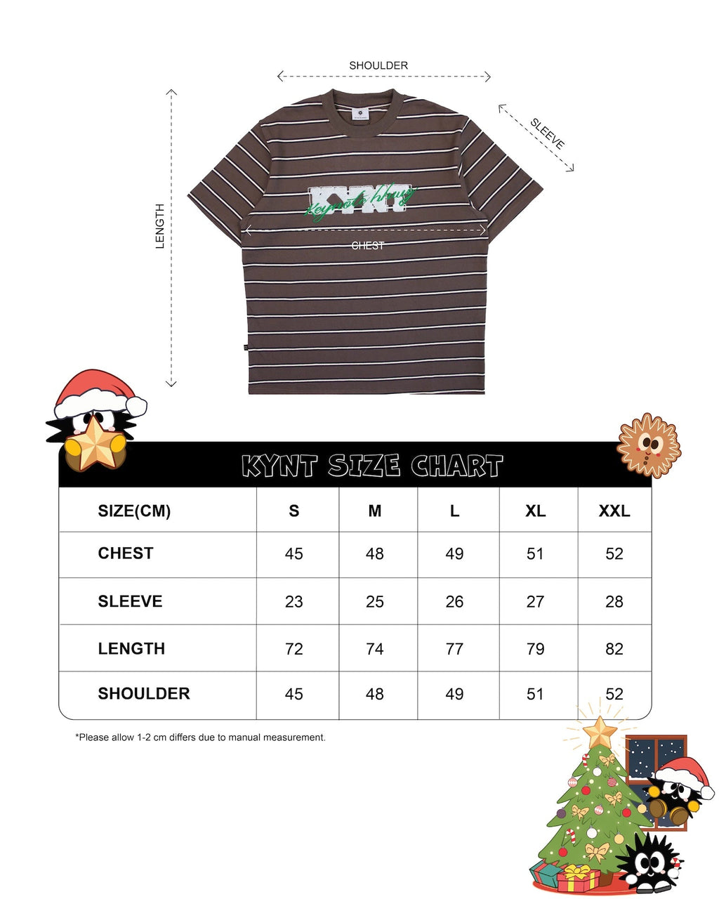 KEYNOTE | Ripple Tee Brown - SWAGANZ