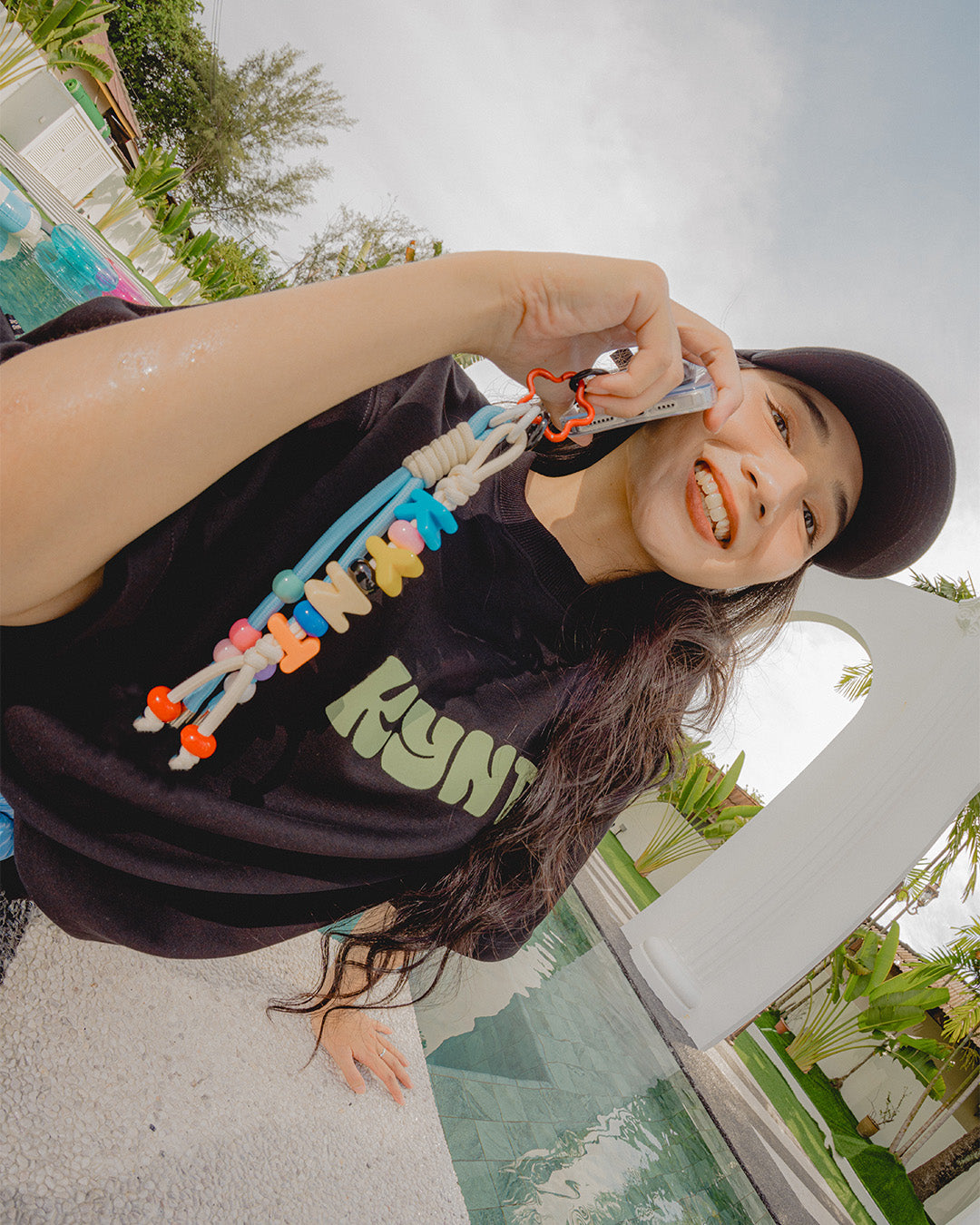 Sunny Dopamine Keychain