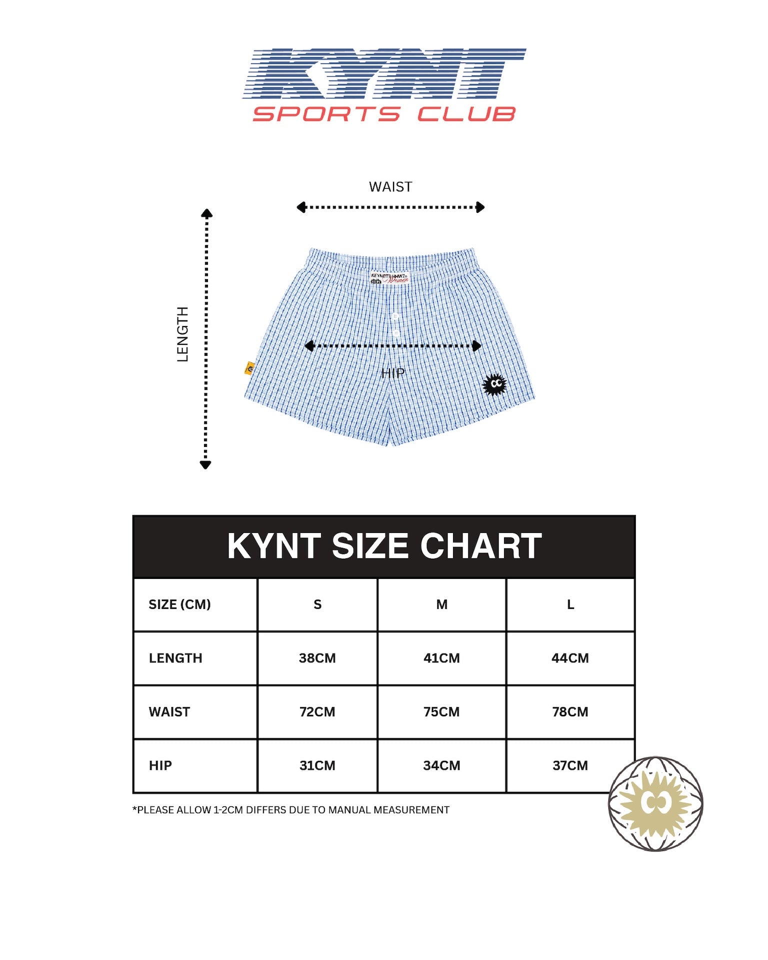 Girls Club Mini Shorts Blue