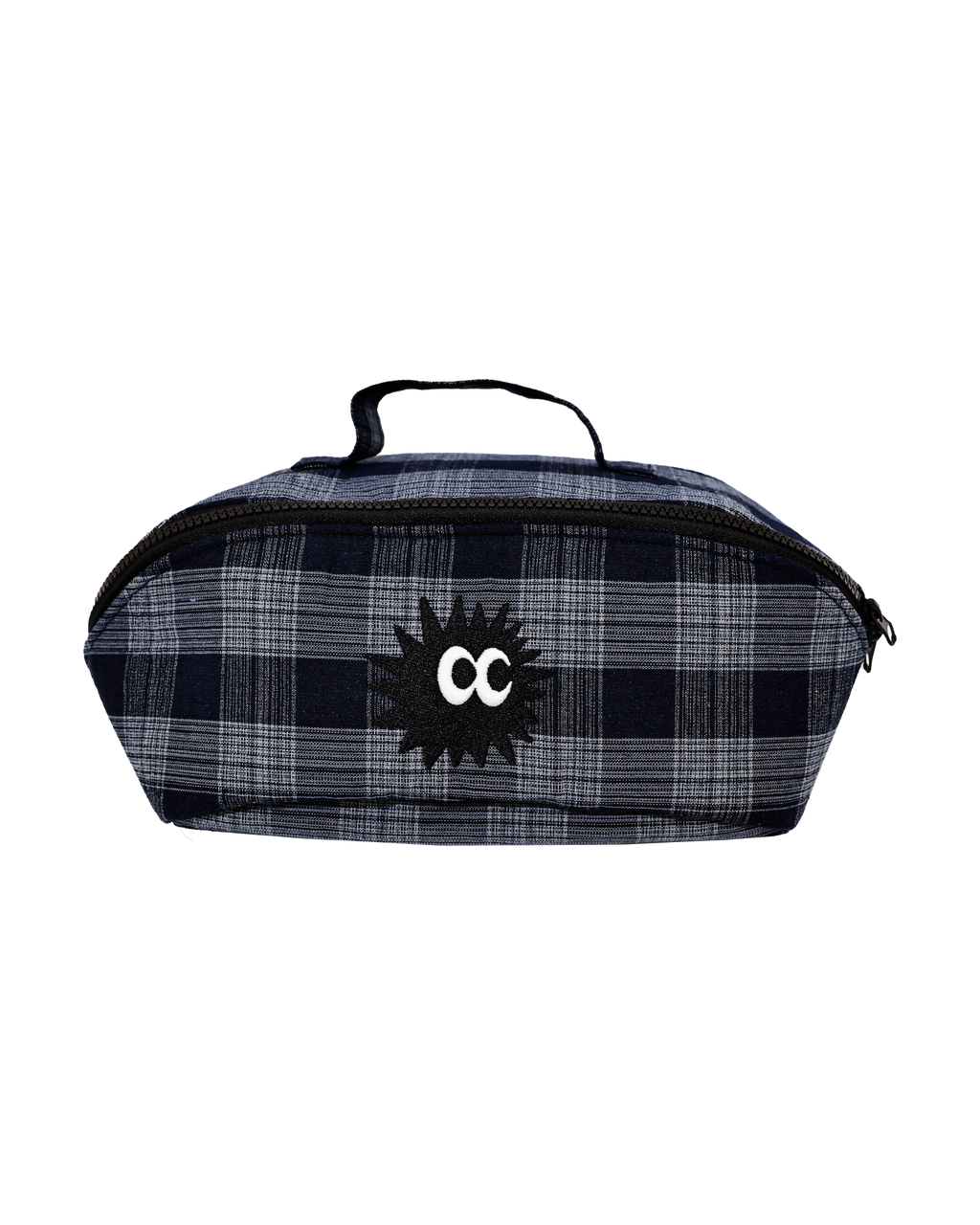Small Checker Makeup Pouch