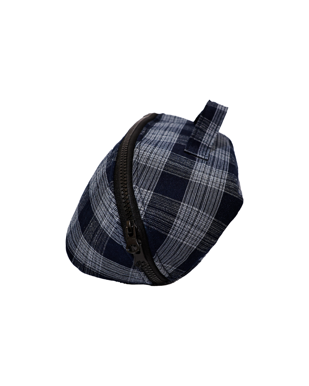 Small Checker Makeup Pouch
