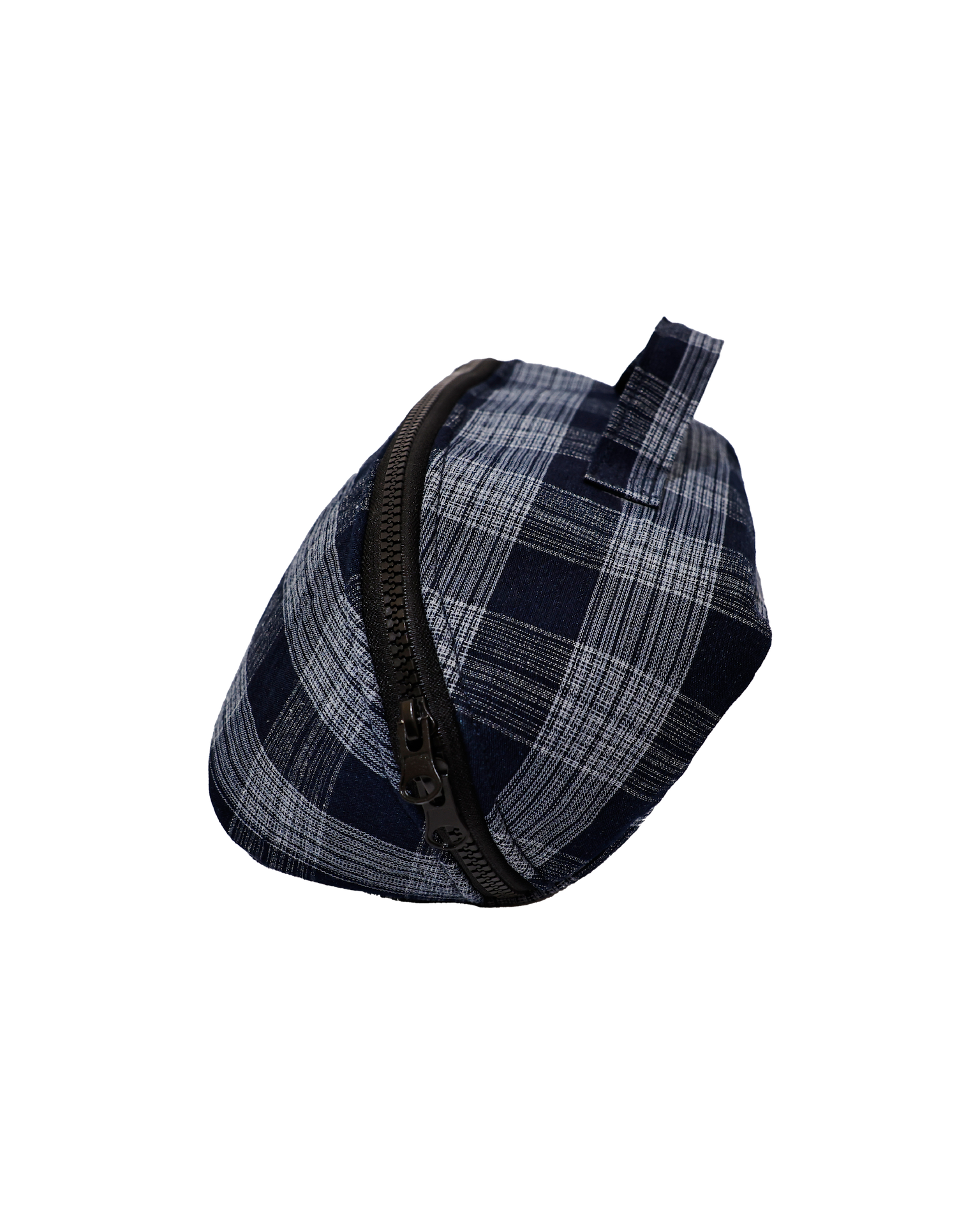 Small Checker Makeup Pouch