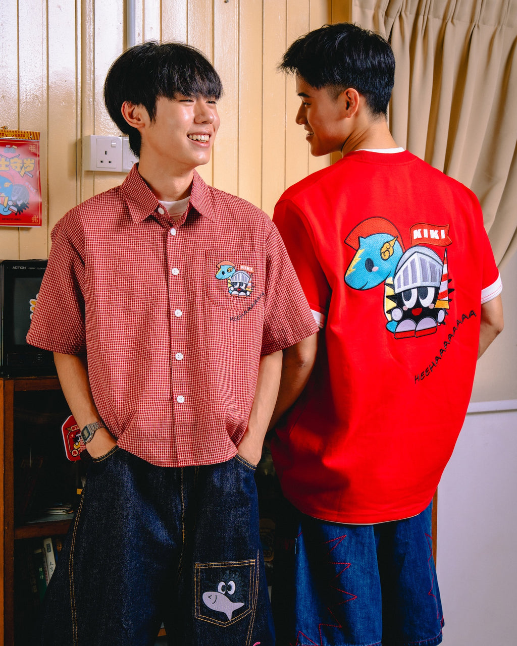 Knighty Kiki Tee Red