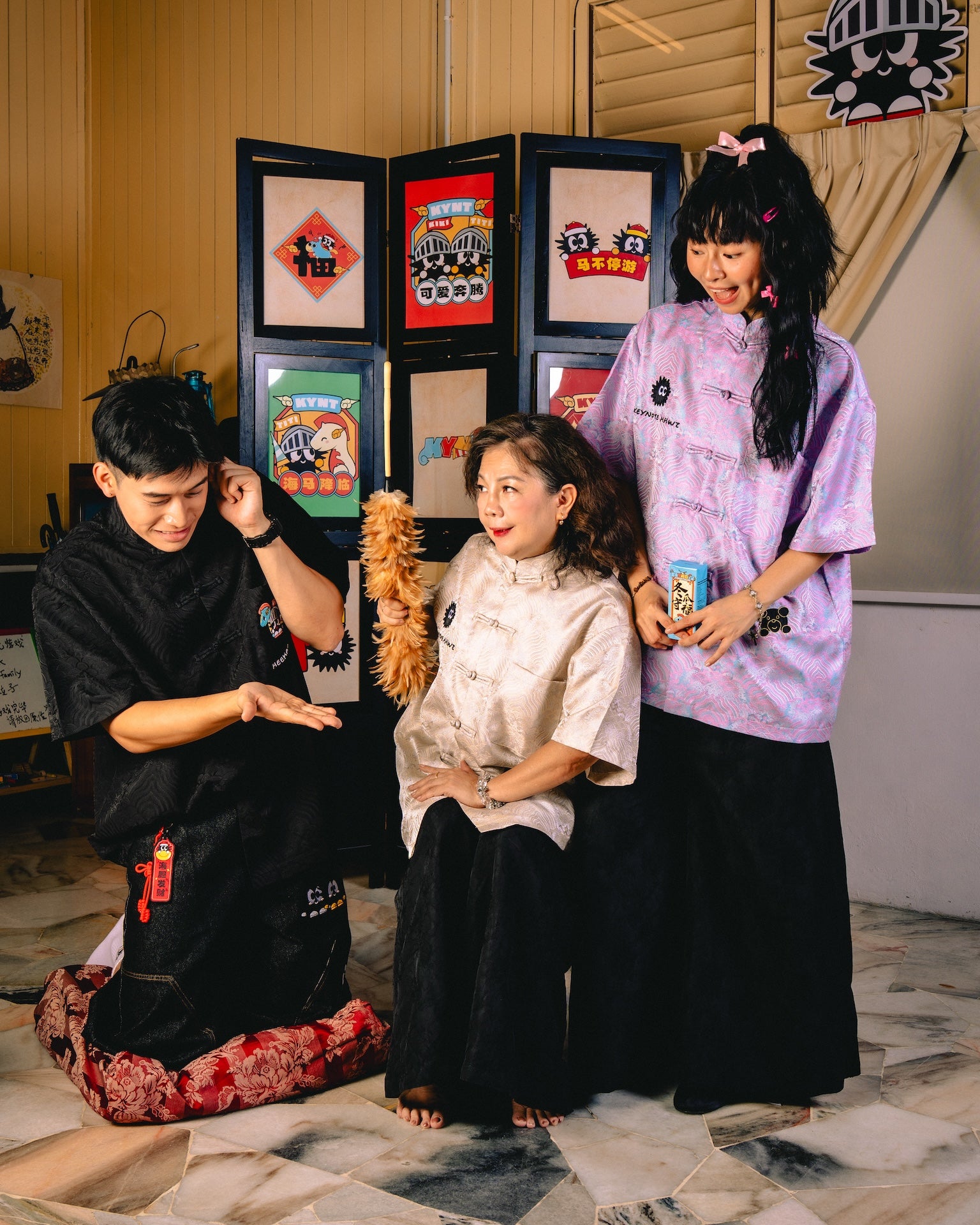 Ki-Goal Tang Suit Black