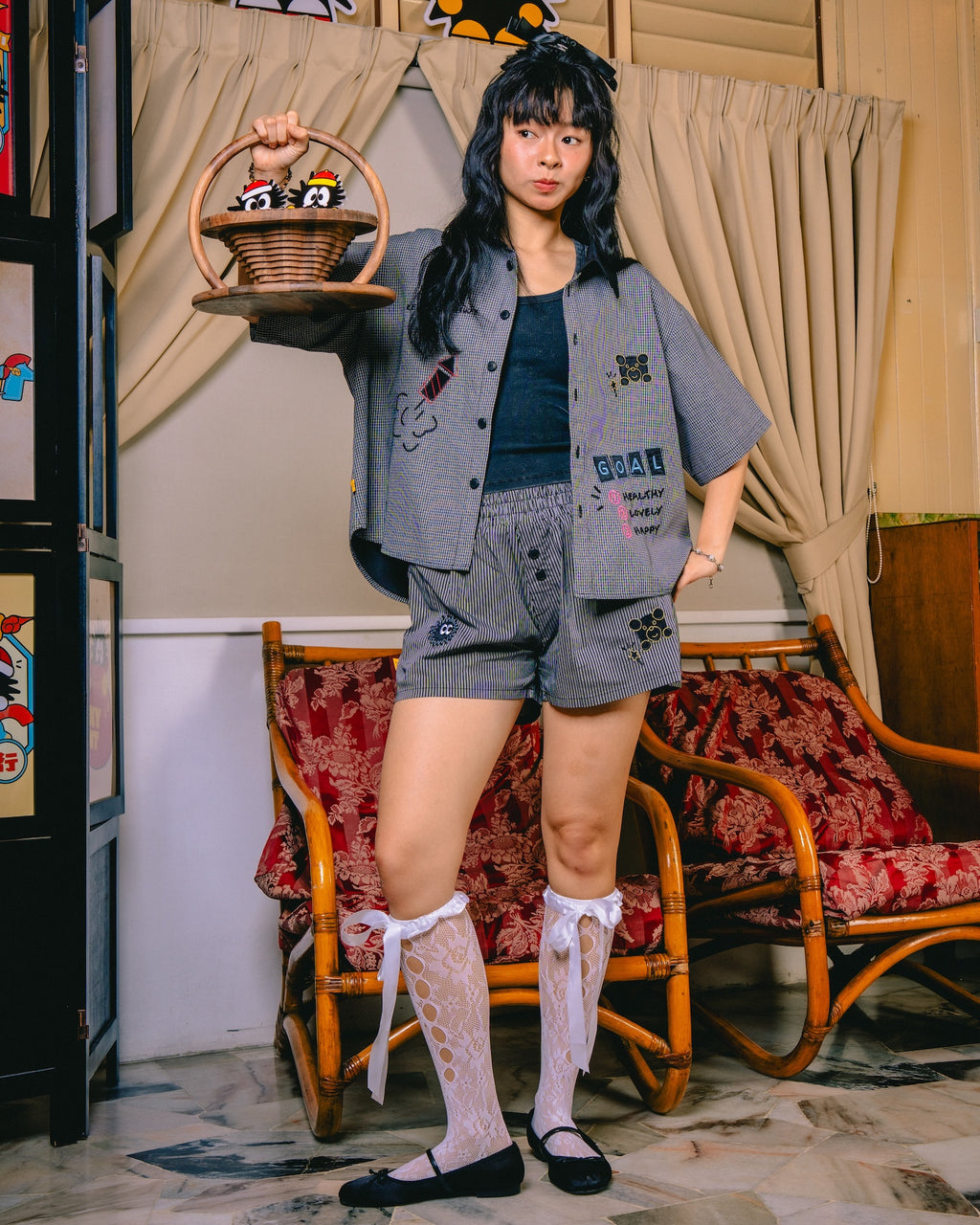 Ki-Goal Mini Short Black