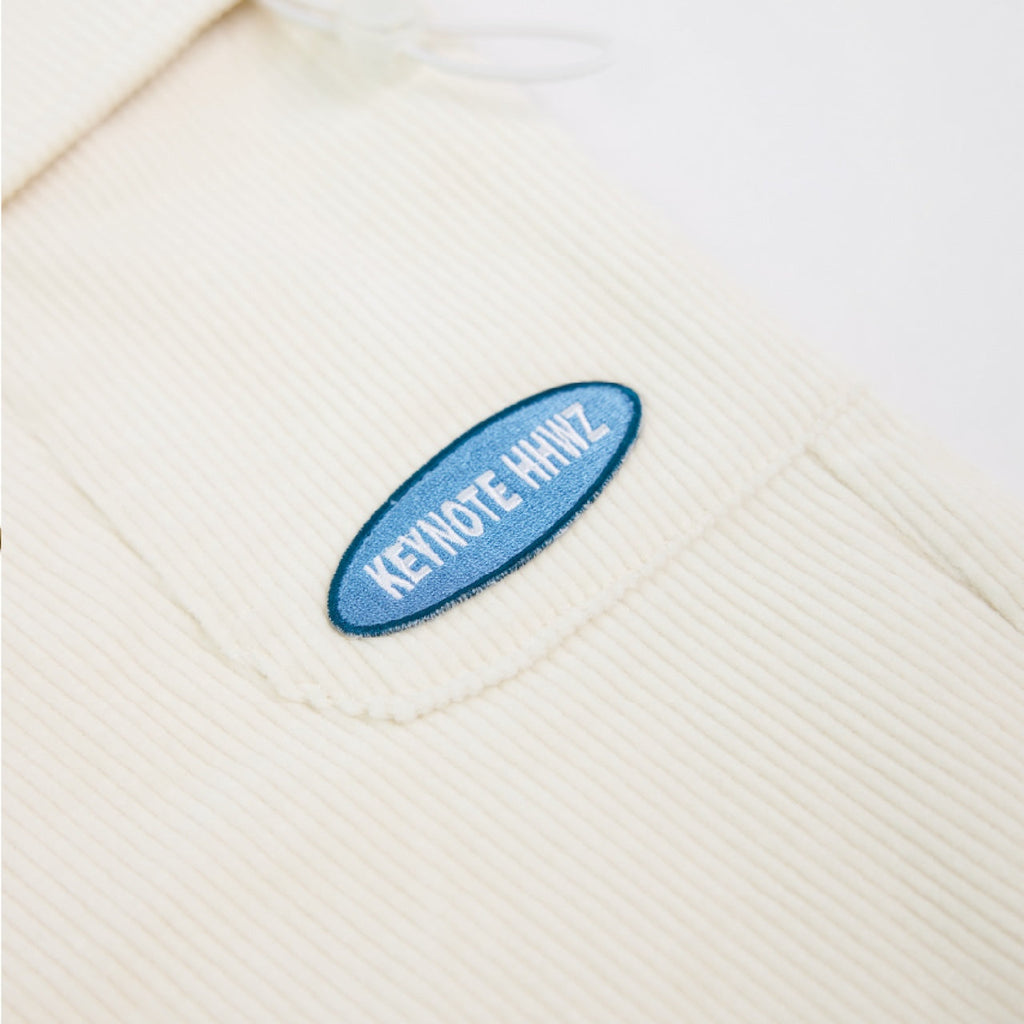KEYNOTE | 22 Corduroy Pants Offwhite - SWAGANZ