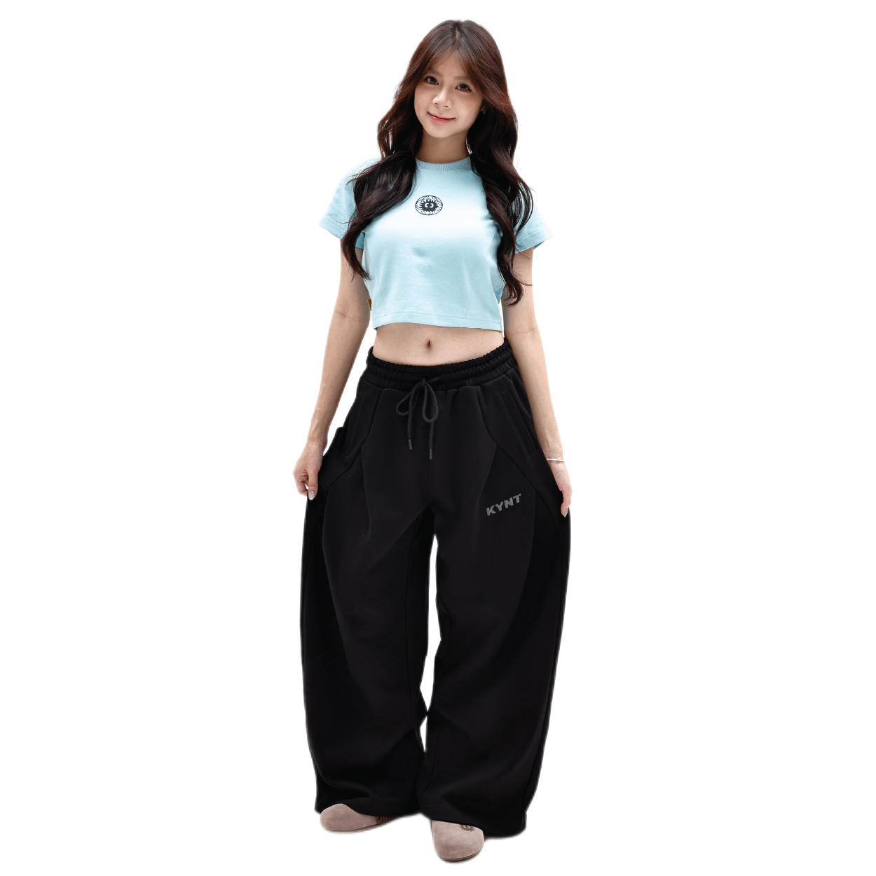 KEYNOTE | Sport Club KiKi Girls Team Crop Top - SWAGANZ