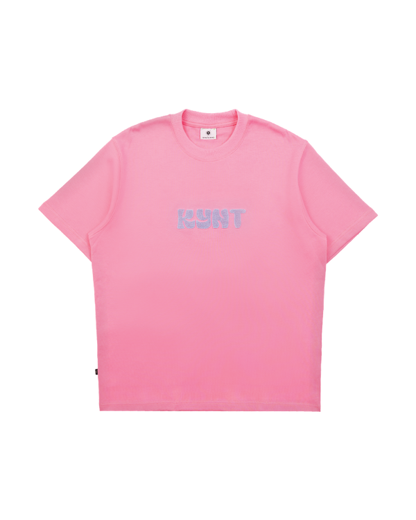 XOXO Tee Pink flat front