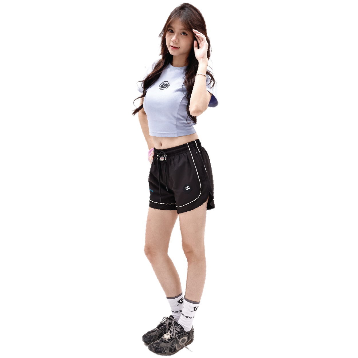 KEYNOTE | Sport Club KiKi Girls Team Crop Top - SWAGANZ