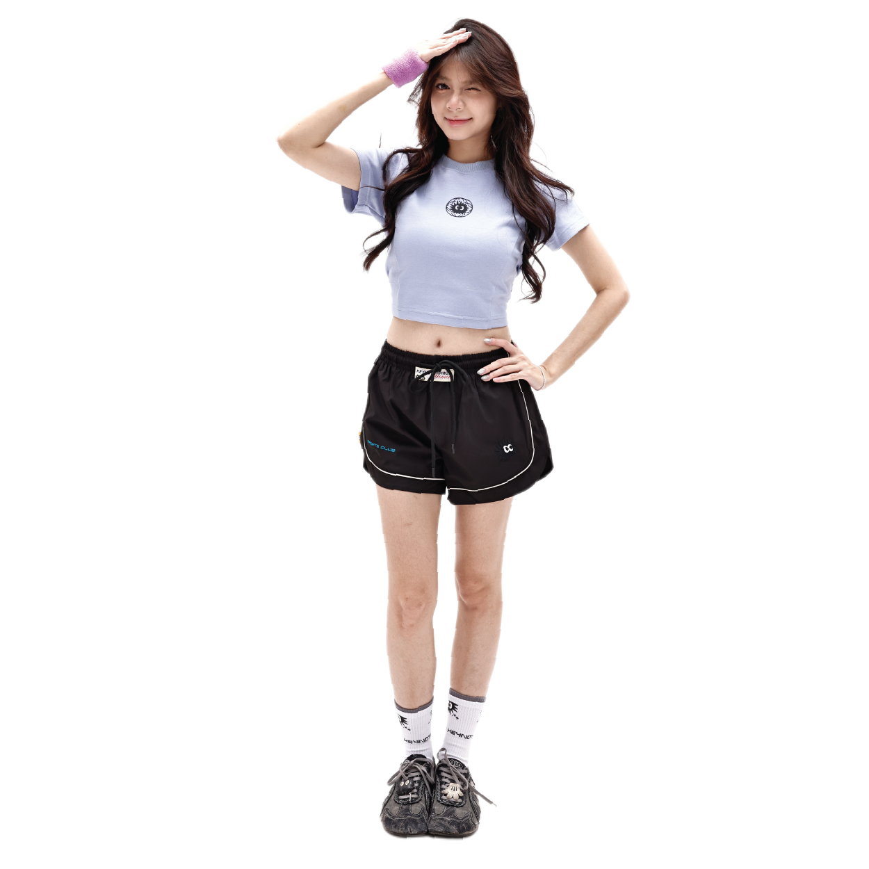 KEYNOTE | Sport Club KiKi Girls Team Crop Top - SWAGANZ