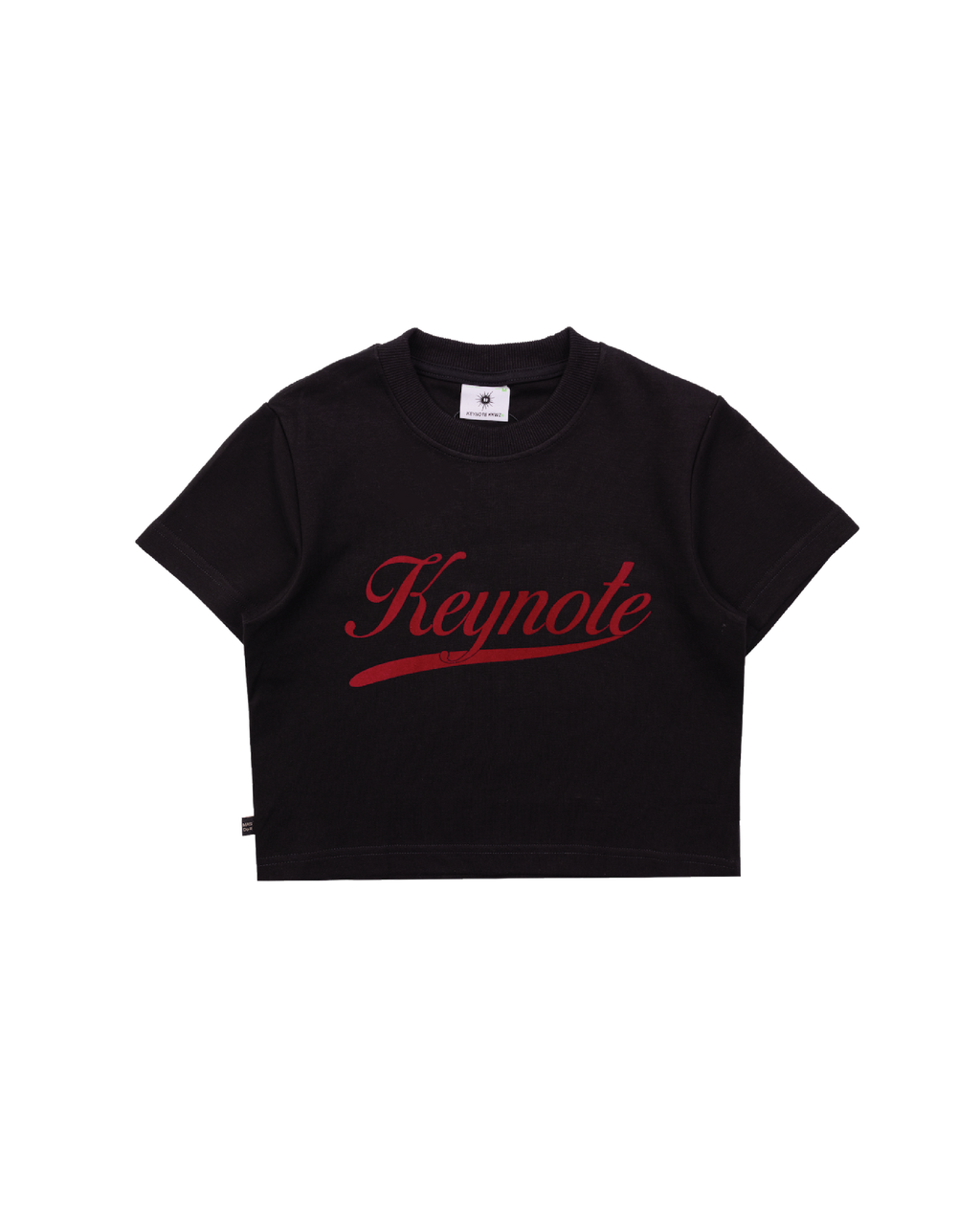 Soda Crop Top Black