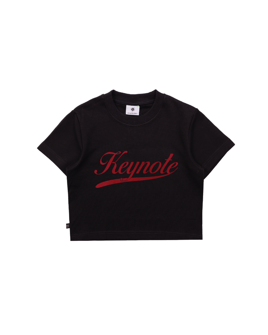 Soda Crop Top Black