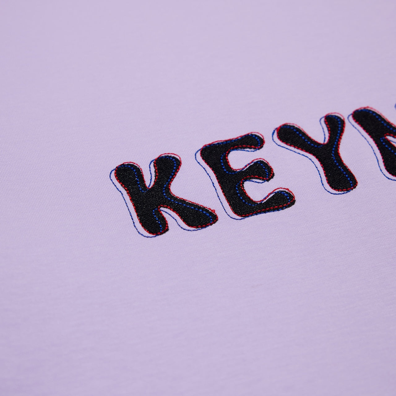 KEYNOTE | Love Stitches Tee Lavender - SWAGANZ