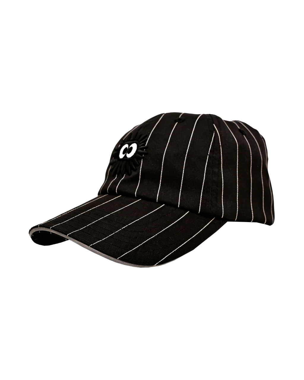 Stripe Cap Black