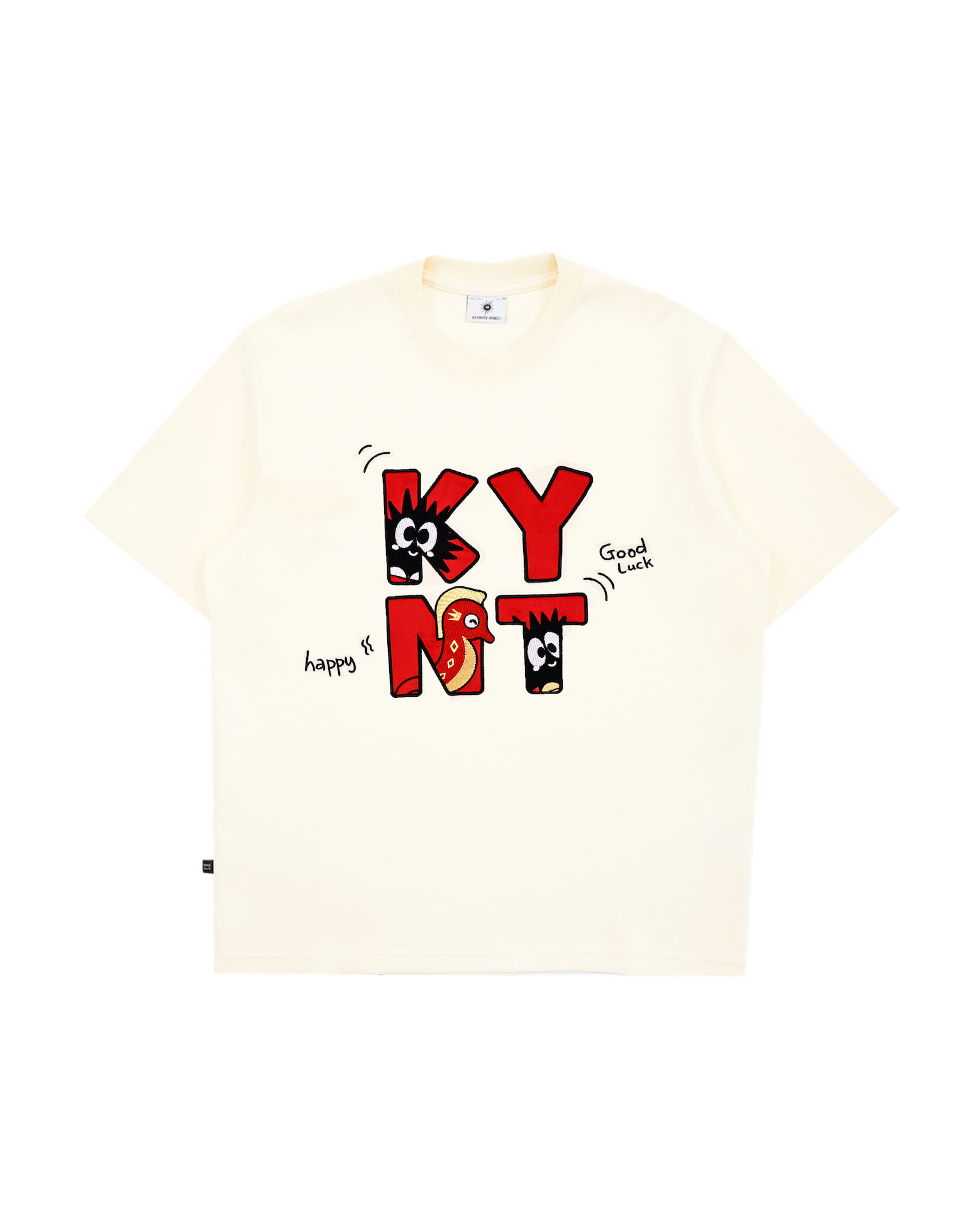 CaiShen Logo Tee Cream