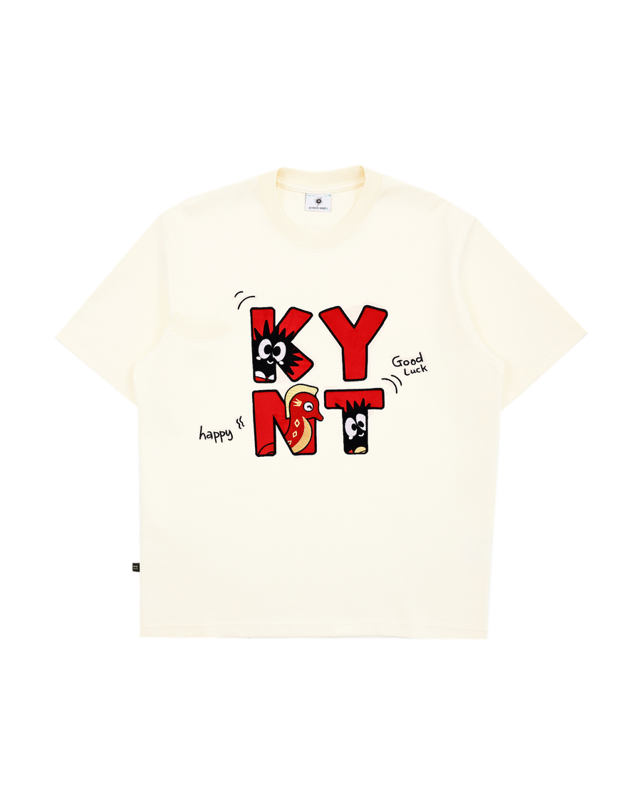 CaiShen Logo Tee Cream
