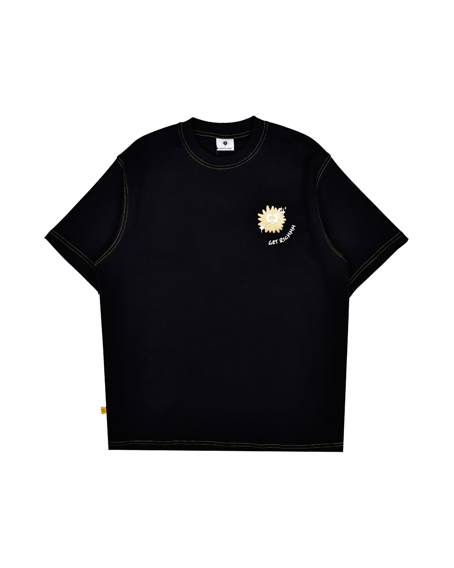 Golden Kiki Tee Black