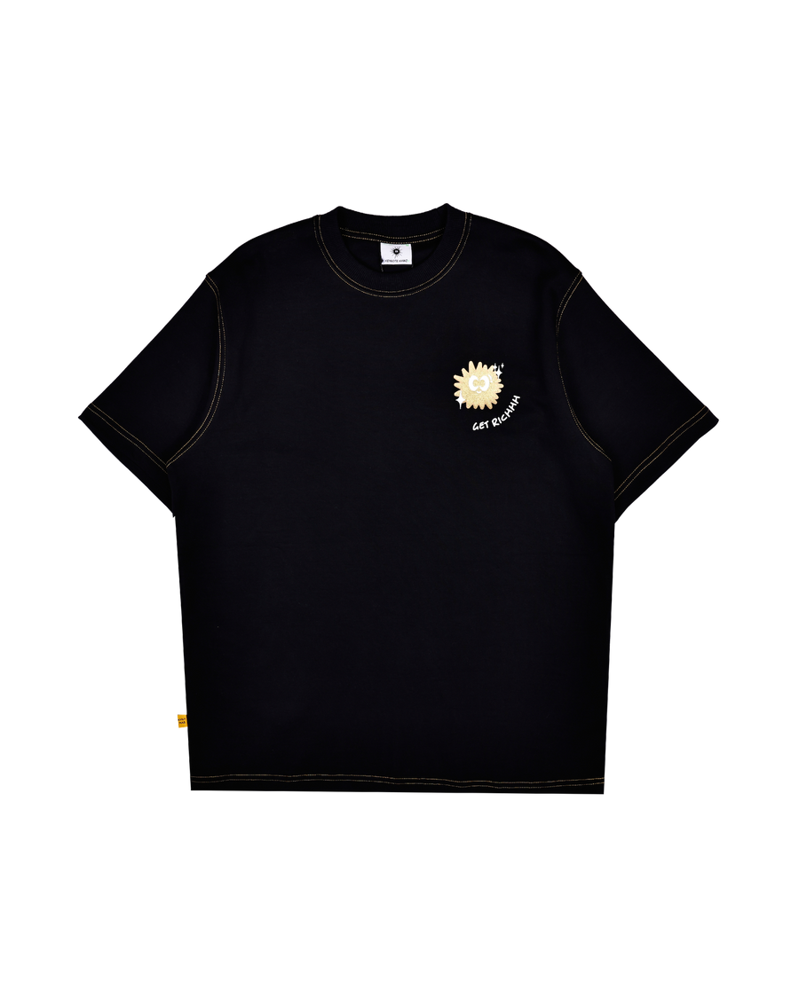 Golden Kiki Tee Black