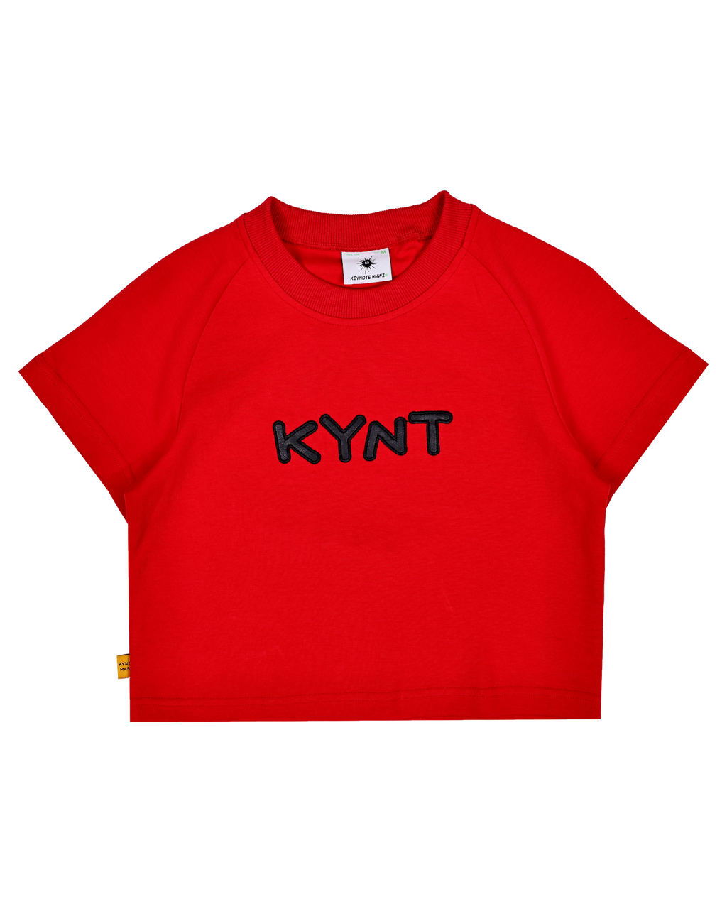 Asphalt Crop Top Red