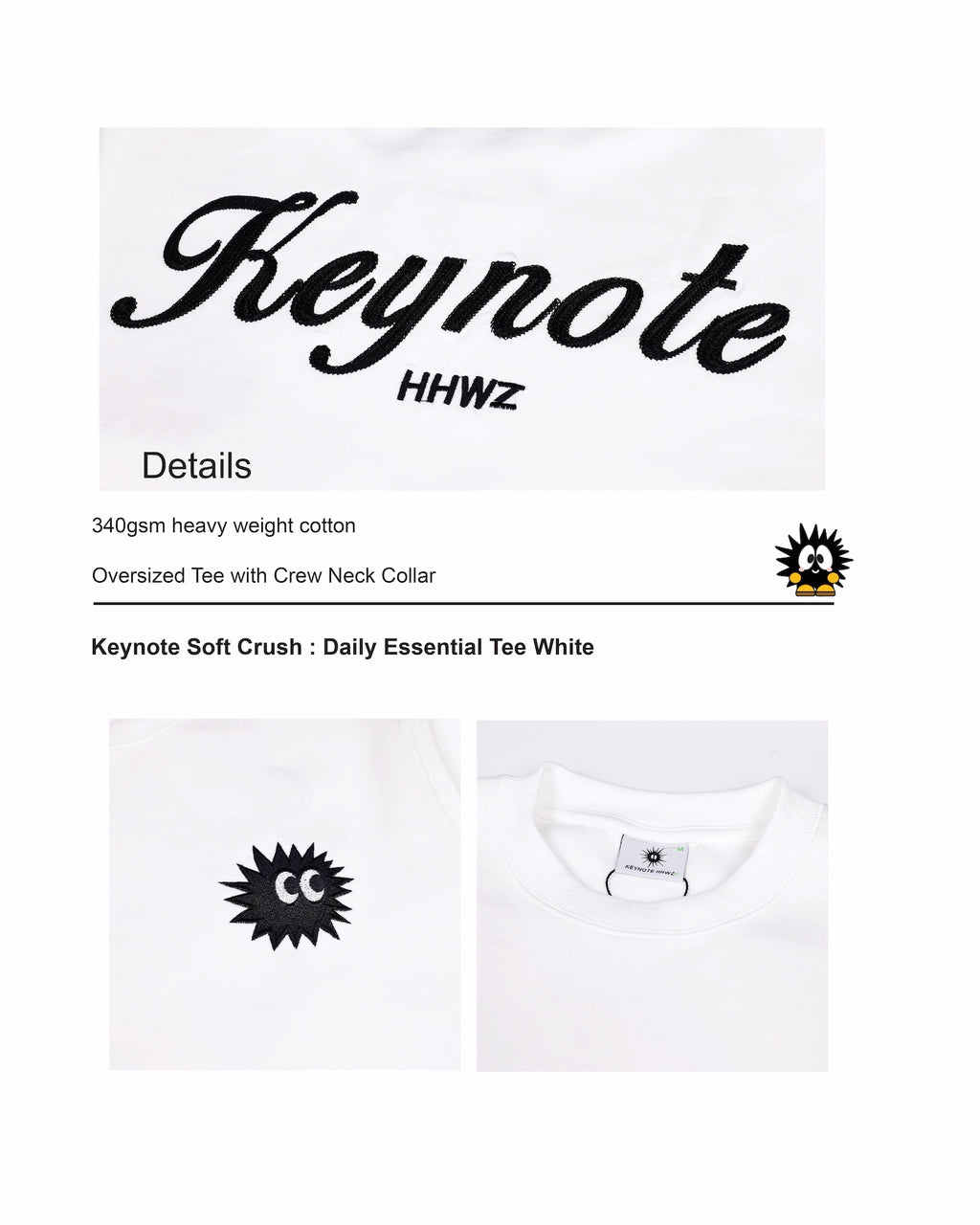 Daily Essential Tee White