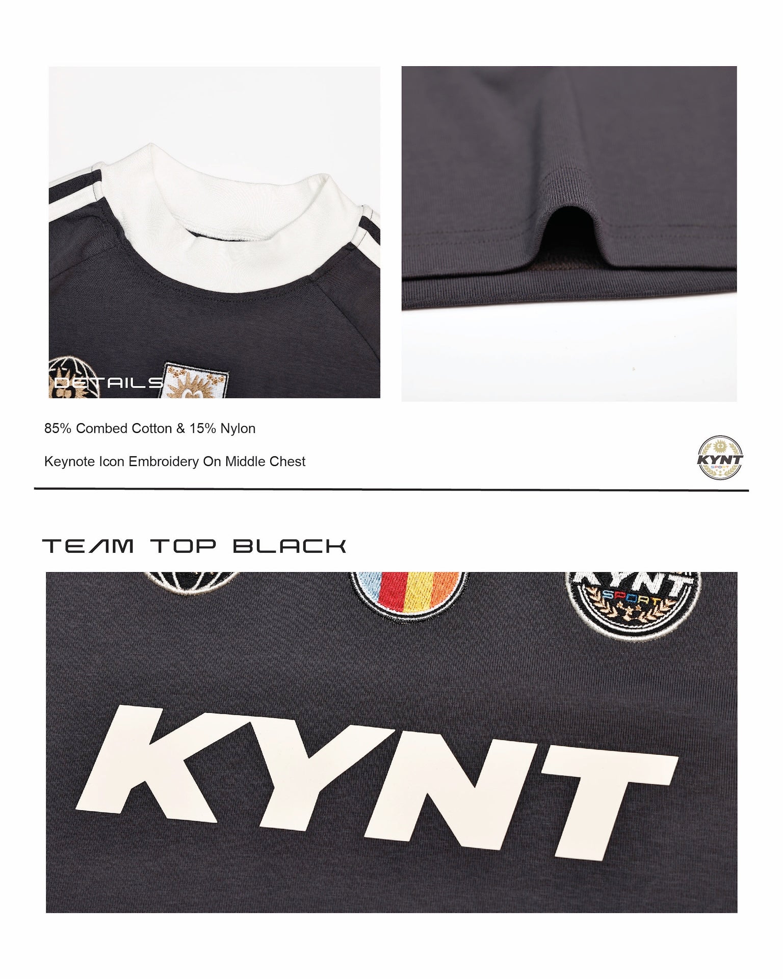Team Top Grey