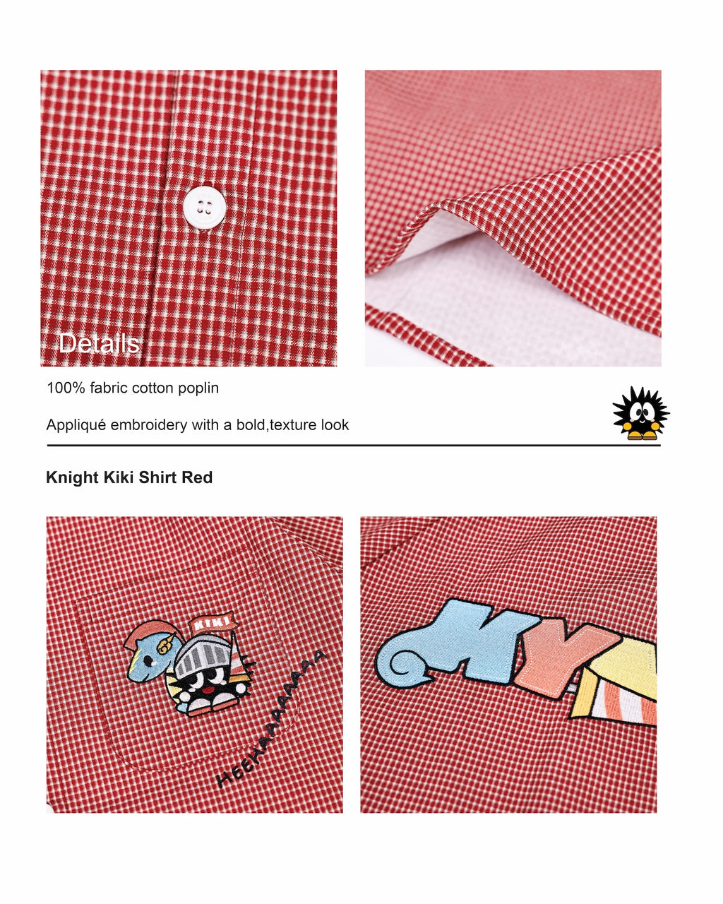 Knighty Man Kiki Shirt Red
