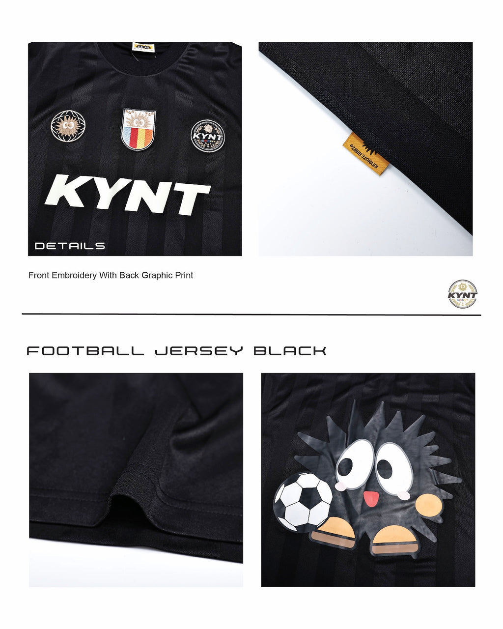 Football Jersey Black