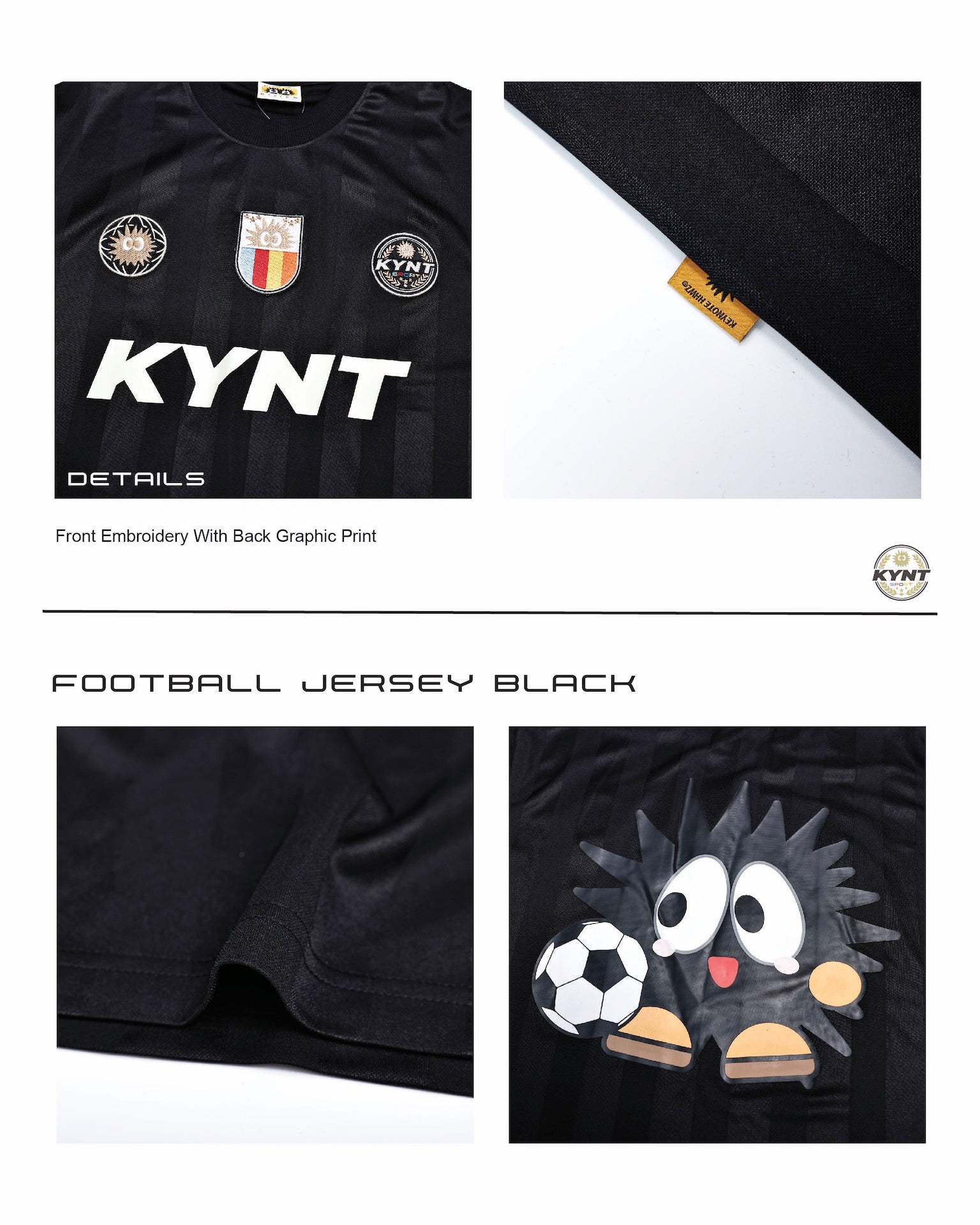 Football Jersey Black